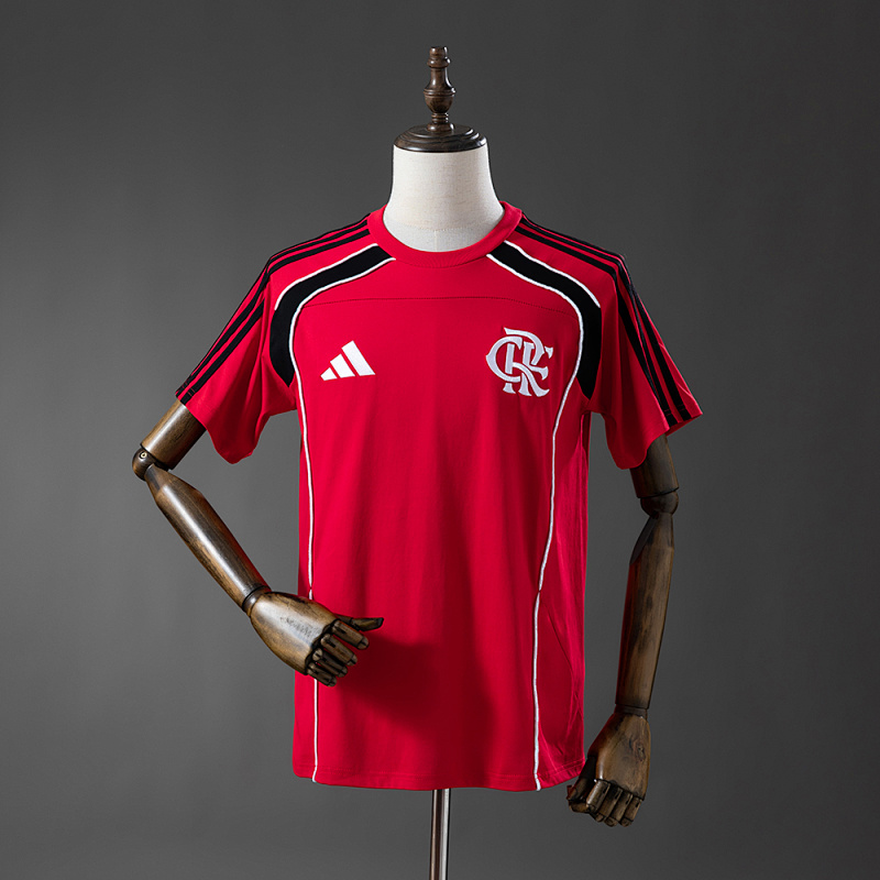 Flamengo 25/26 Casual - Red Shirt S-4XL (front)