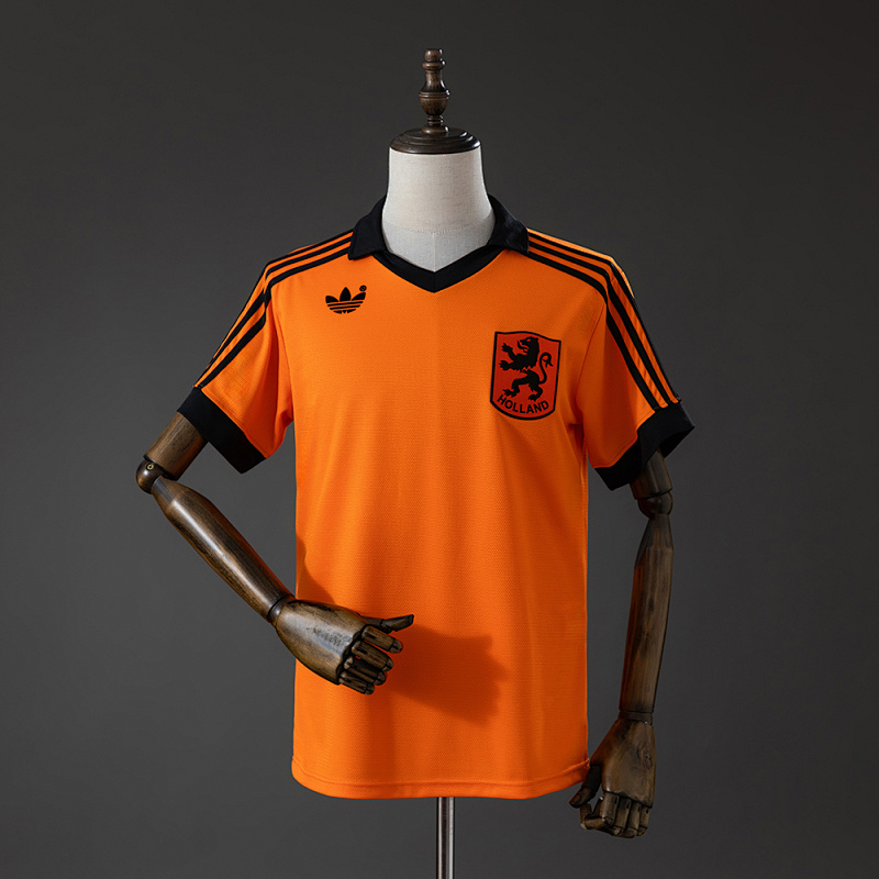 Netherlands 78/80 Home Retro Jersey S-XXL (front)