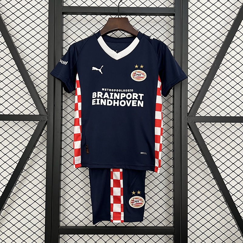 25/26 Kids PSV Eindhoven Away Size: 16-28 (front)