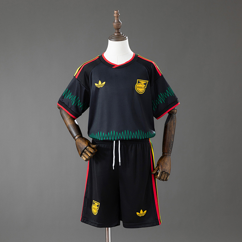 Jamaica 2026 x Bob Marley Away Kids Kit Jersey Size 16-28 (front)