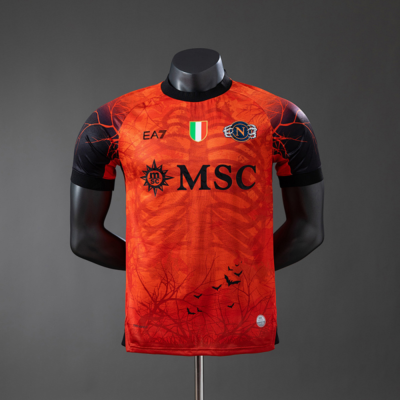 Napoli 25/26 Halloween - Orange Player Version Jersey S-XXL (front)
