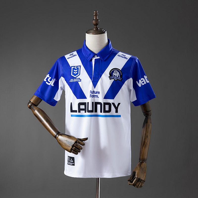 NRL Canterbury-Bankstown Bulldogs 2025 Commemorative Edition Jersey S-5XL (front)