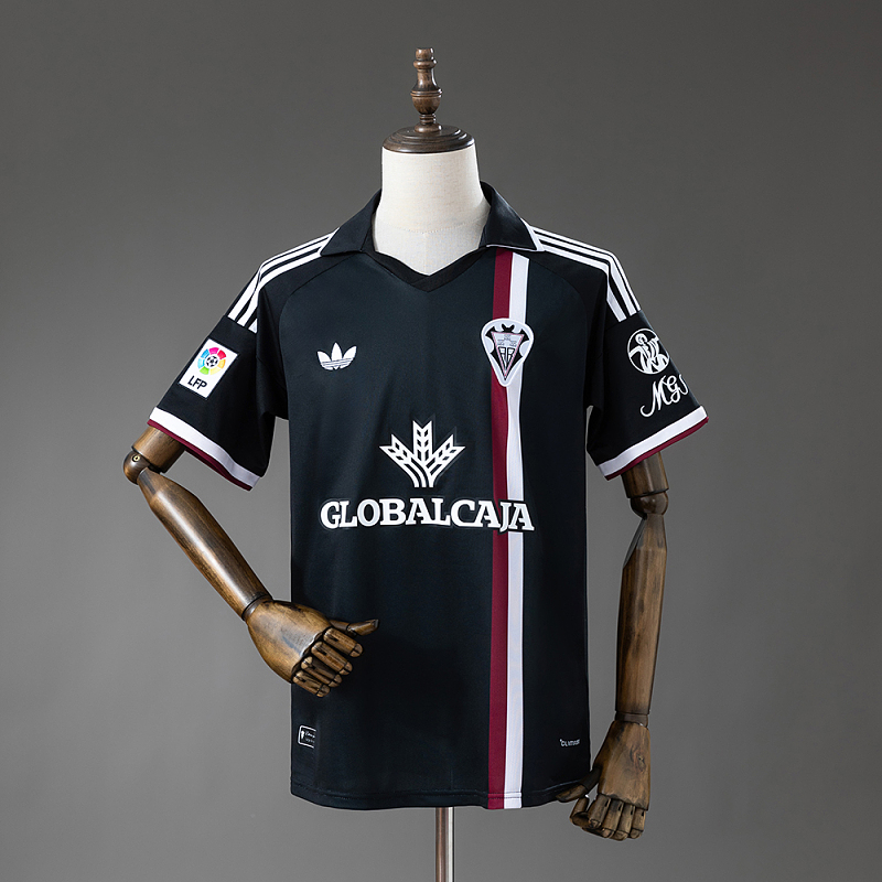 Albacete 25/26 Retro Style Jersey Sizes S-4XL (front)