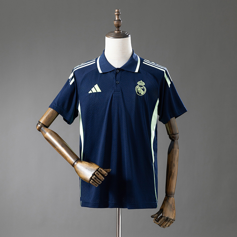 Real Madrid 25/26 POLO - Cyan S-XXL (front)