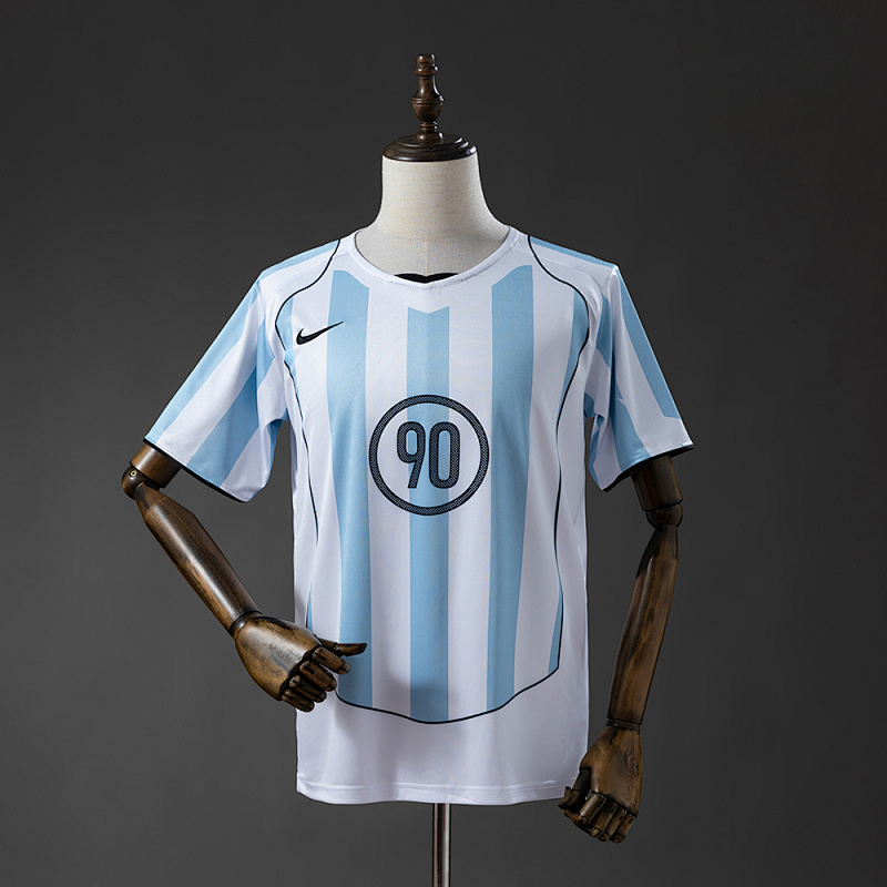 2025 T90 Series - White and Blue Striped Jerseys S-4XL (front)