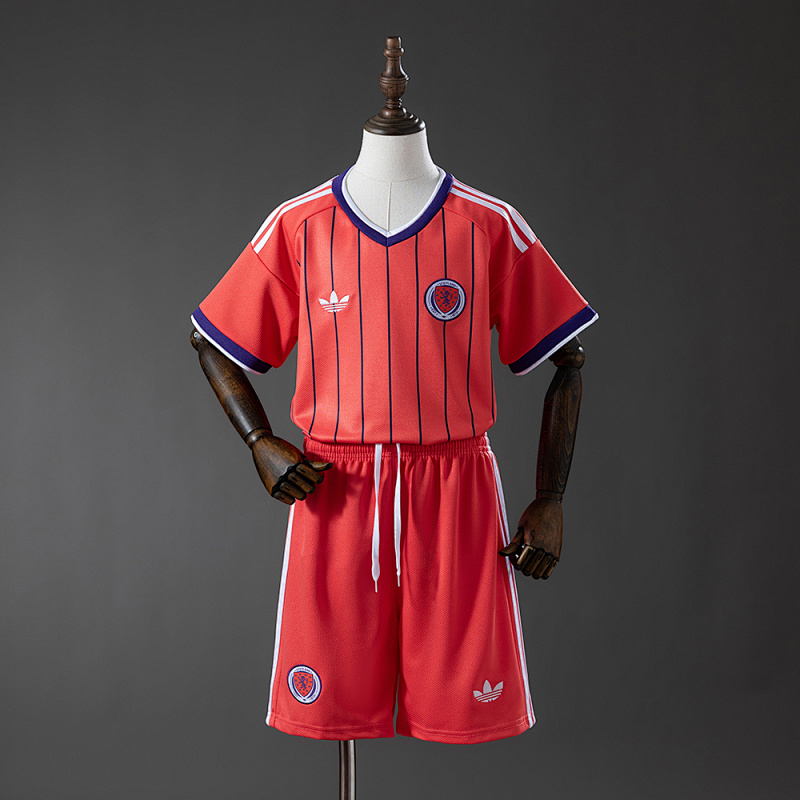Scotland 2026 Away Kids Kit Jersey SIZE 16-28 (front)