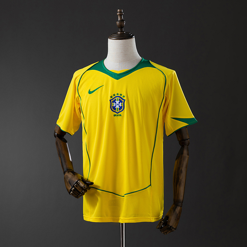 Retro 2004/06 Brazil homeS-XXL (front)
