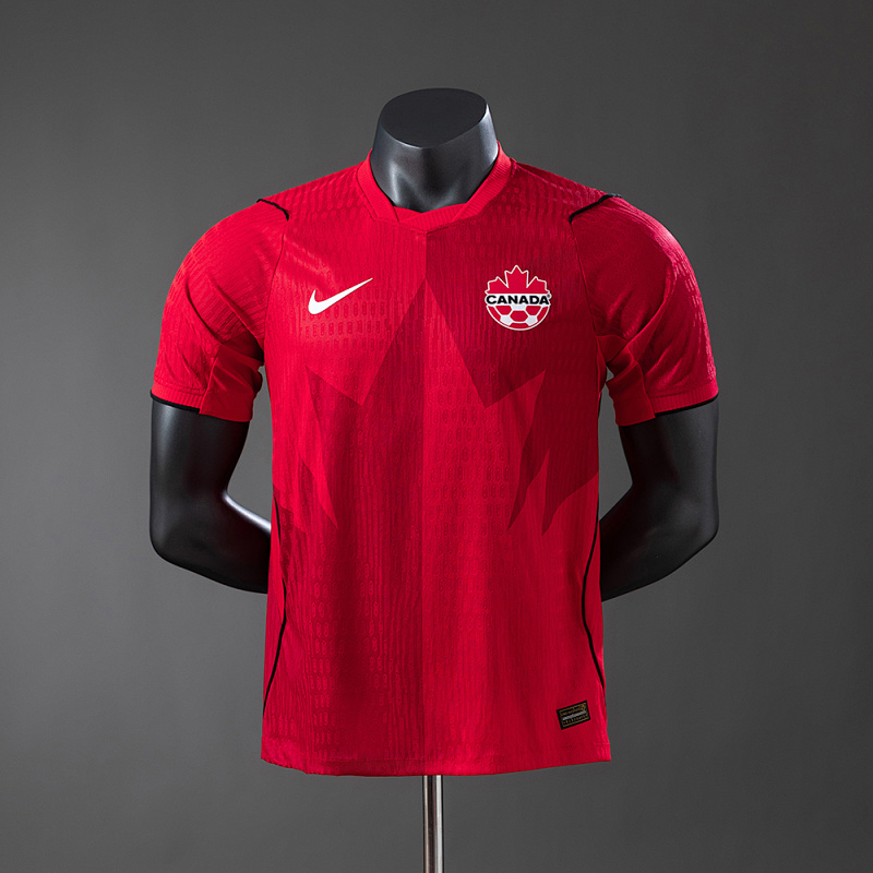 Canada 2026 Home Player Version Jersey S-4XL (front)