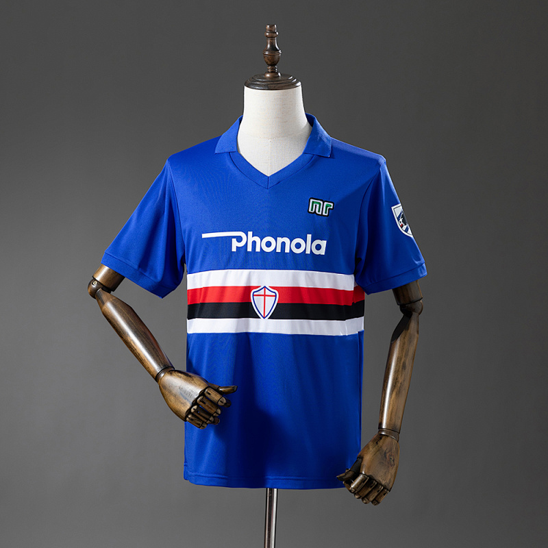 Sampdoria 84/88 Home Retro Jersey S-XXL (front)