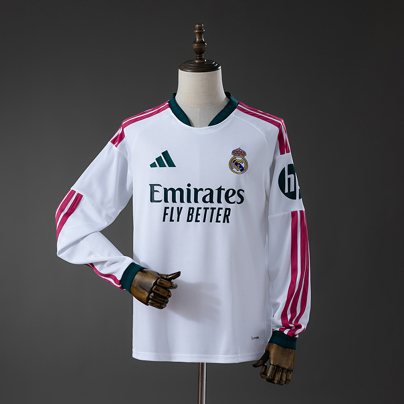 Real Madrid 26/27 Home Long Sleeve Jersey S-4XL (front)