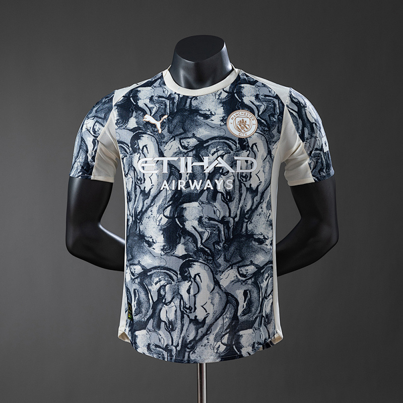 Manchester City 25/26 Year of the Horse Special Edition Player Version Jerseys S-XXL (front)