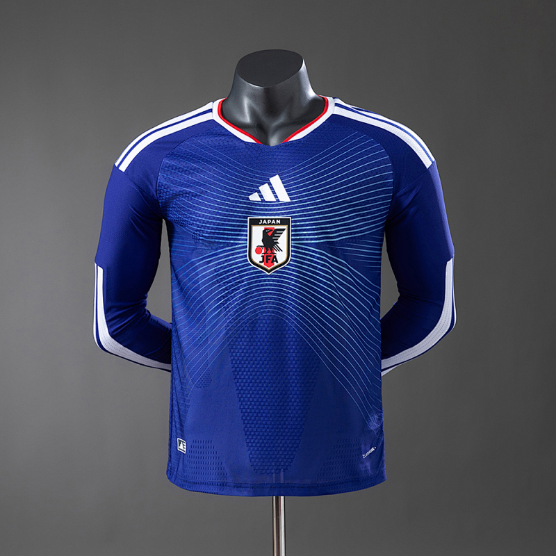 Japan 2026 Home Long-Sleeve Player Version Jerseys S-3XL (front)