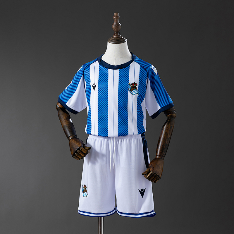 Real Sociedad 25/26 Home Kids Size: 16-28 (front)