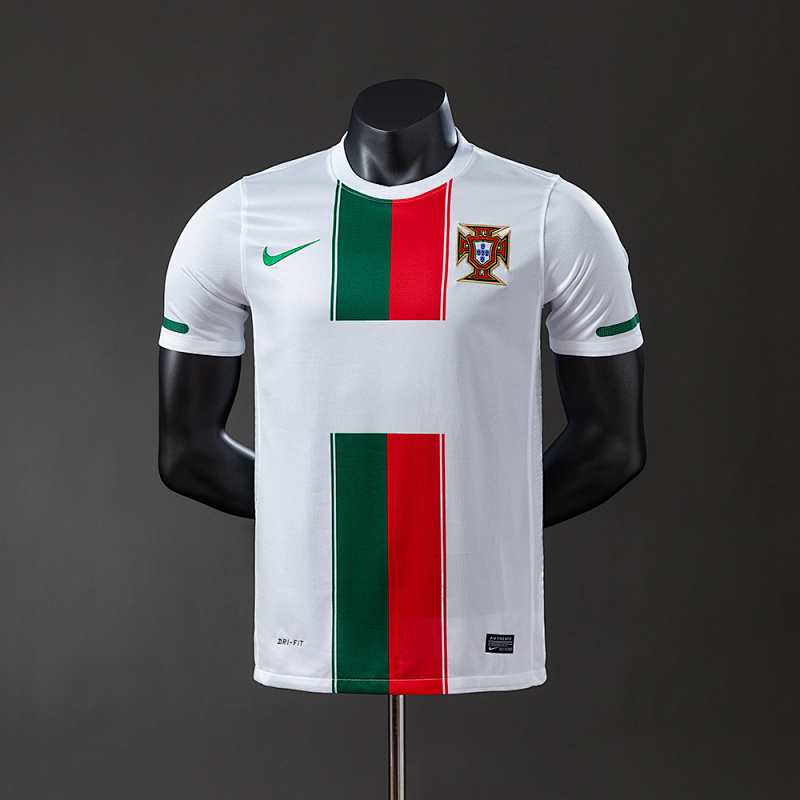 Portugal 2010 Player Version Retro Away Jersey S-3XL (front)