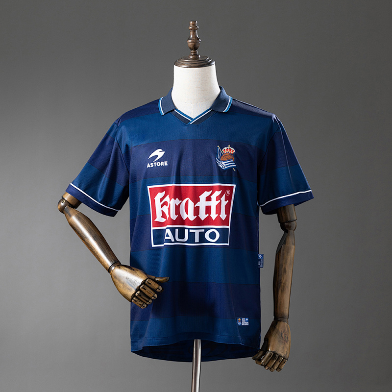 Real Sociedad 99/00 Away Retro Jersey S-XXL (front)