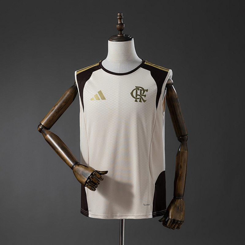 Flamengo 26/27 Training - Apricot Vest Jersey S-4XL (front)