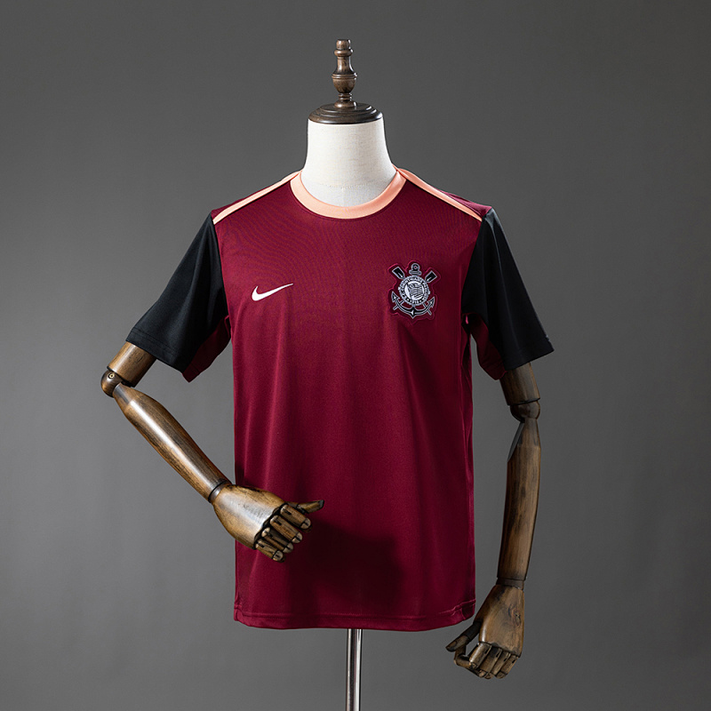 Corinthians 26/27 Training - Maroon Jersey S-4XL (front)