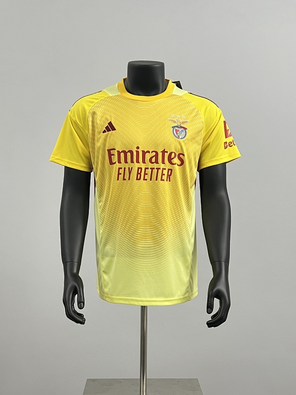 25/26 Benfica Goalkeeper Yellow S-4XL (front)