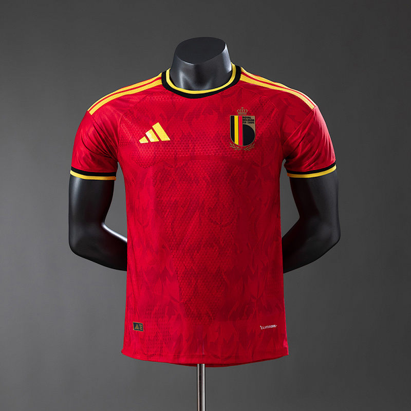 Belgium 2026 Home Player Version Jersey S-4XL (front)
