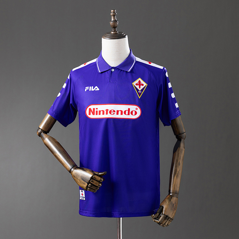 Fiorentina 1998 Home Retro Jersey S-XXL (front)