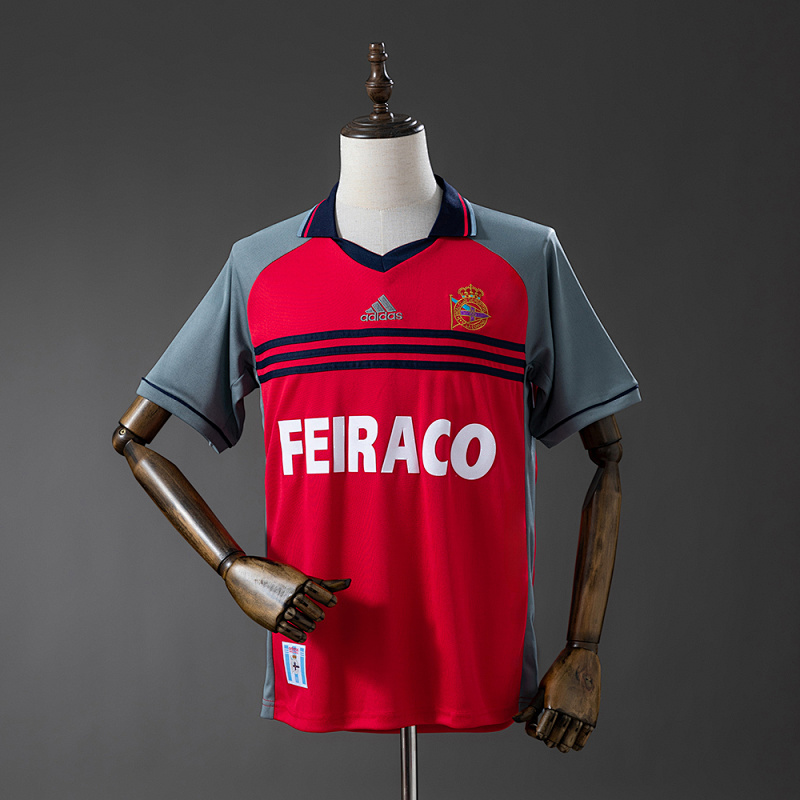 Deportivo La Coruna 98/99 Away Retro Jersey S-XXL (front)