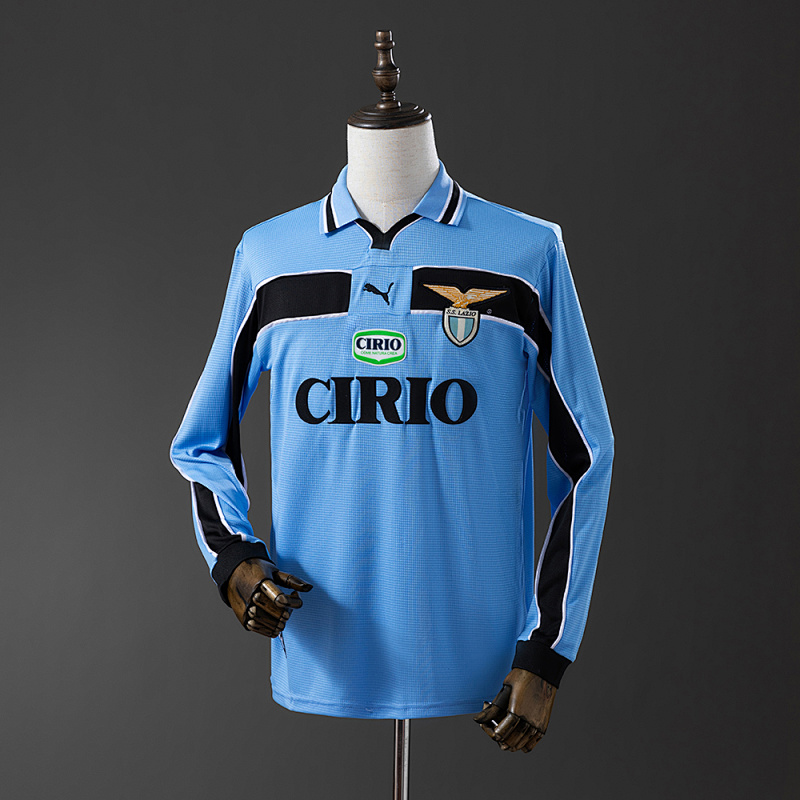 Retro long sleeve Lazio 98/99 home S-XXL (front)
